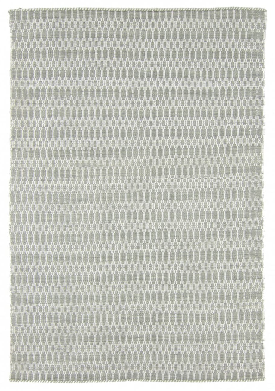 Ullmatta - Long Stitch (grå) (Storlek: 150 x 250 cm)