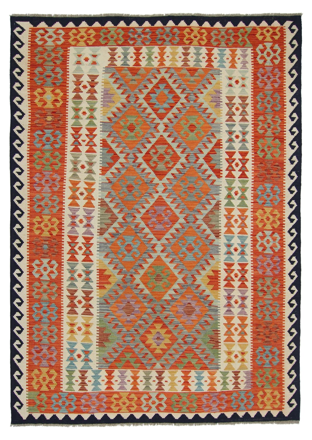 Orientalisk kelimmatta 247 x 177 cm (Storlek: 247 x 177 cm)