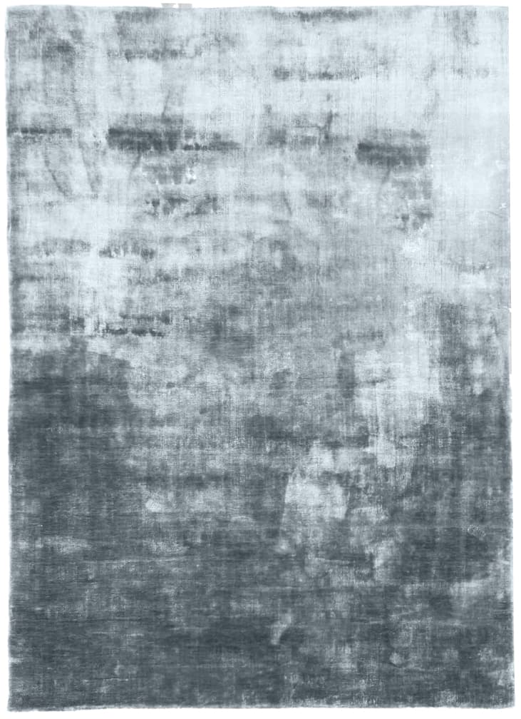Viskosmatta - Jodhpur Special Luxury Edition (blå/grå) (Storlek: 200 x 200 cm (kvadrat))