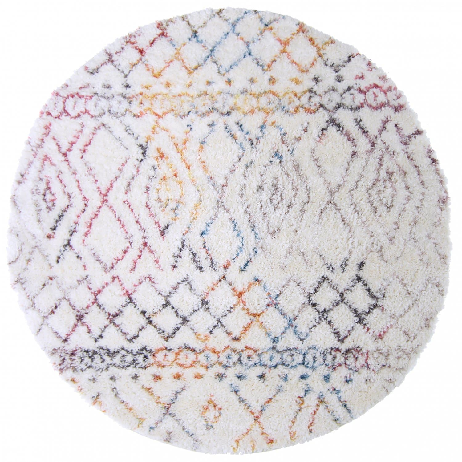 Runda mattor - Marini (multi) (Storlek: Ø 200 cm)
