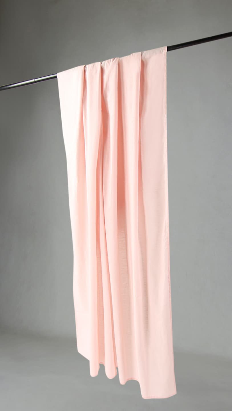 Gardiner - Bomullsgardin Adriana (rosa) (Storlek: 140 x 250 cm)
