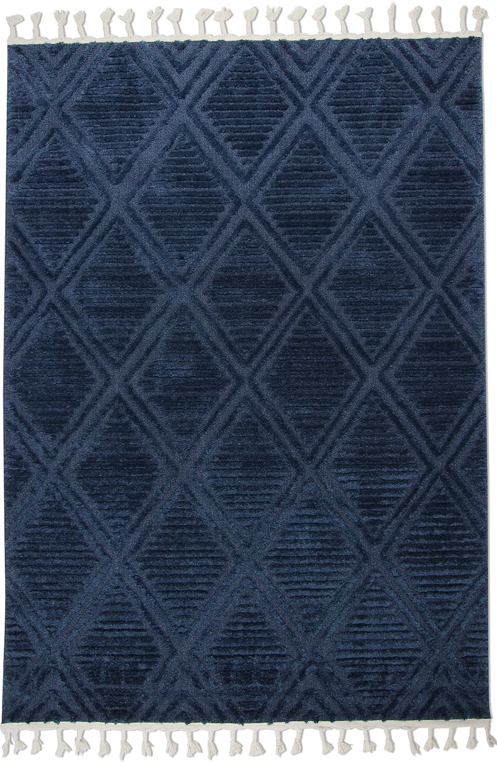 Shaggy - Dover (blå) (Storlek: 80 x 150 cm)