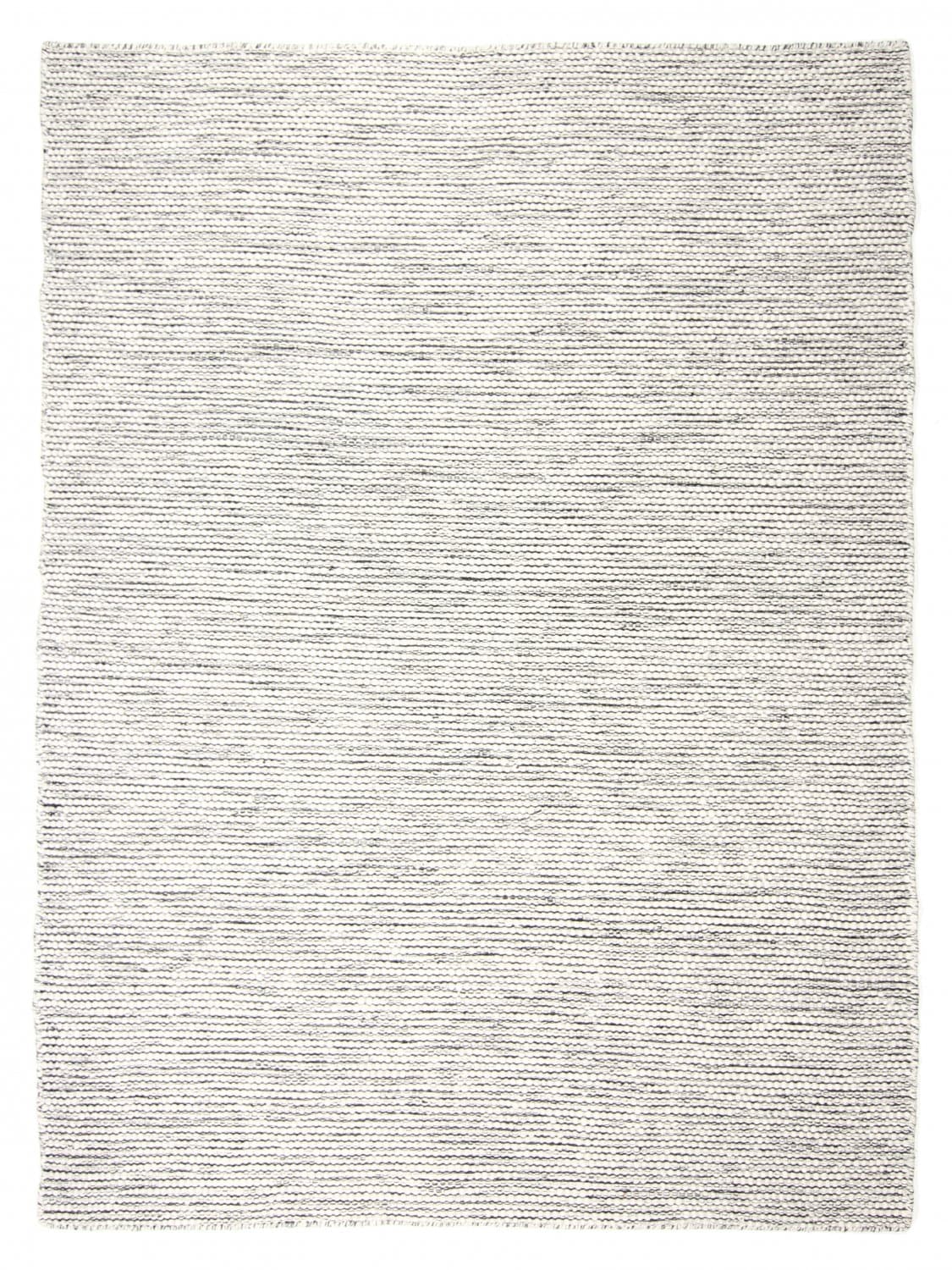 Ullmatta - Otago (svart/vit) (Storlek: 200 x 290 cm)