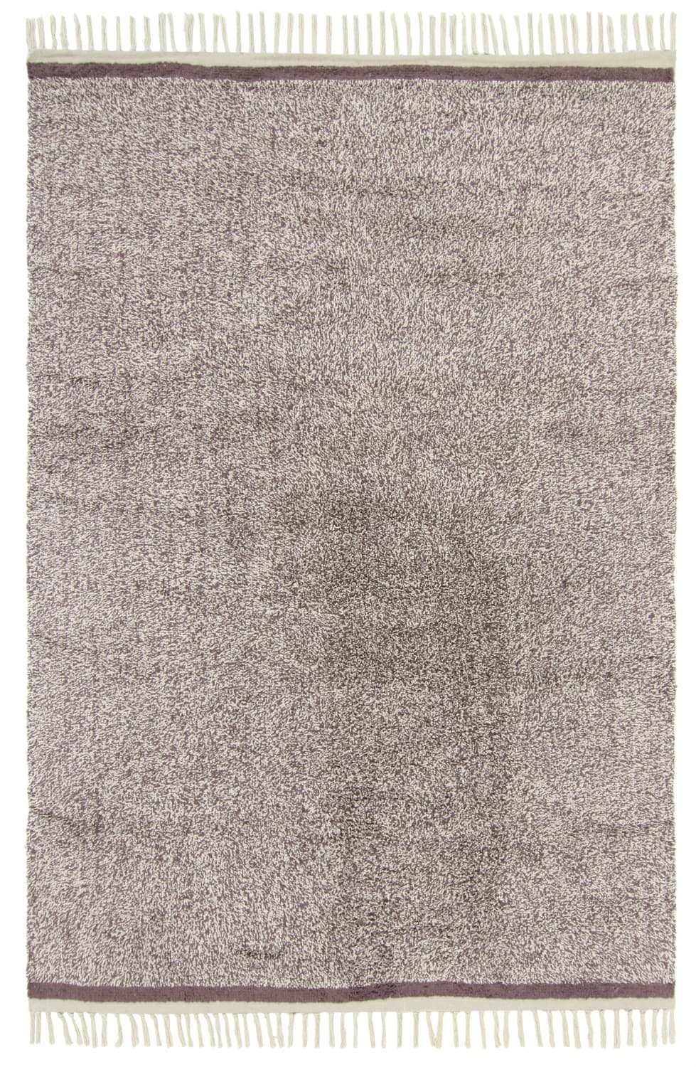 Ryamattor - Celina Natural Cotton Shaggy (beige/brun) (Storlek: 240 x 340 cm)