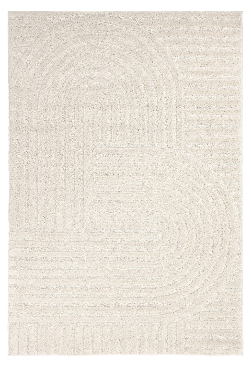 Ryamattor - Fukui (offwhite) (Storlek: 200 x 290 cm)