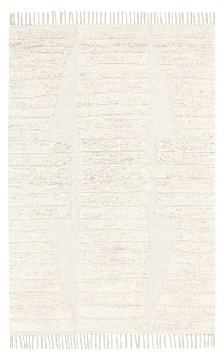 Ryamattor - Rani Natural Cotton Shaggy (offwhite) (Storlek: 80 x 150 cm)
