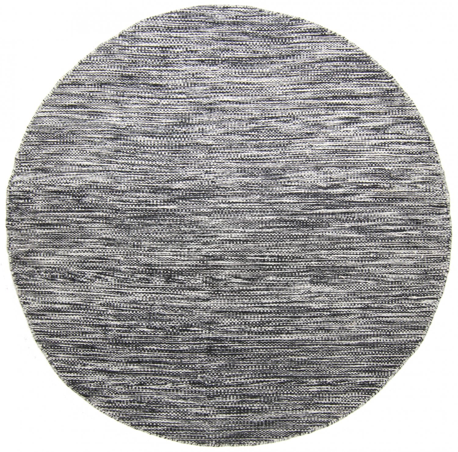 Rund matta - Savona (svart) (Storlek: Ø 200 cm)