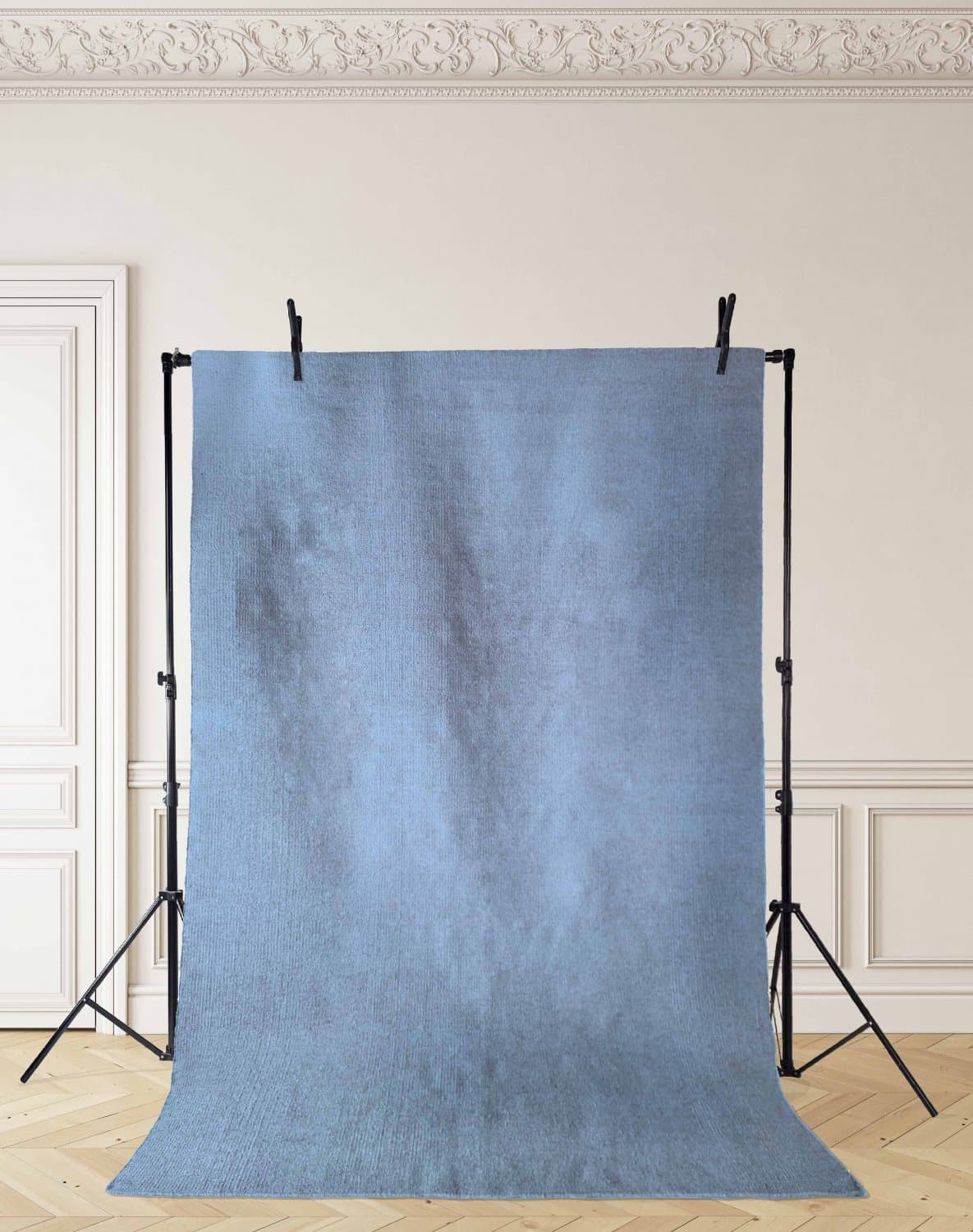 Ullmatta - Hamilton (Faded Denim) (Storlek: 200 x 290 cm)
