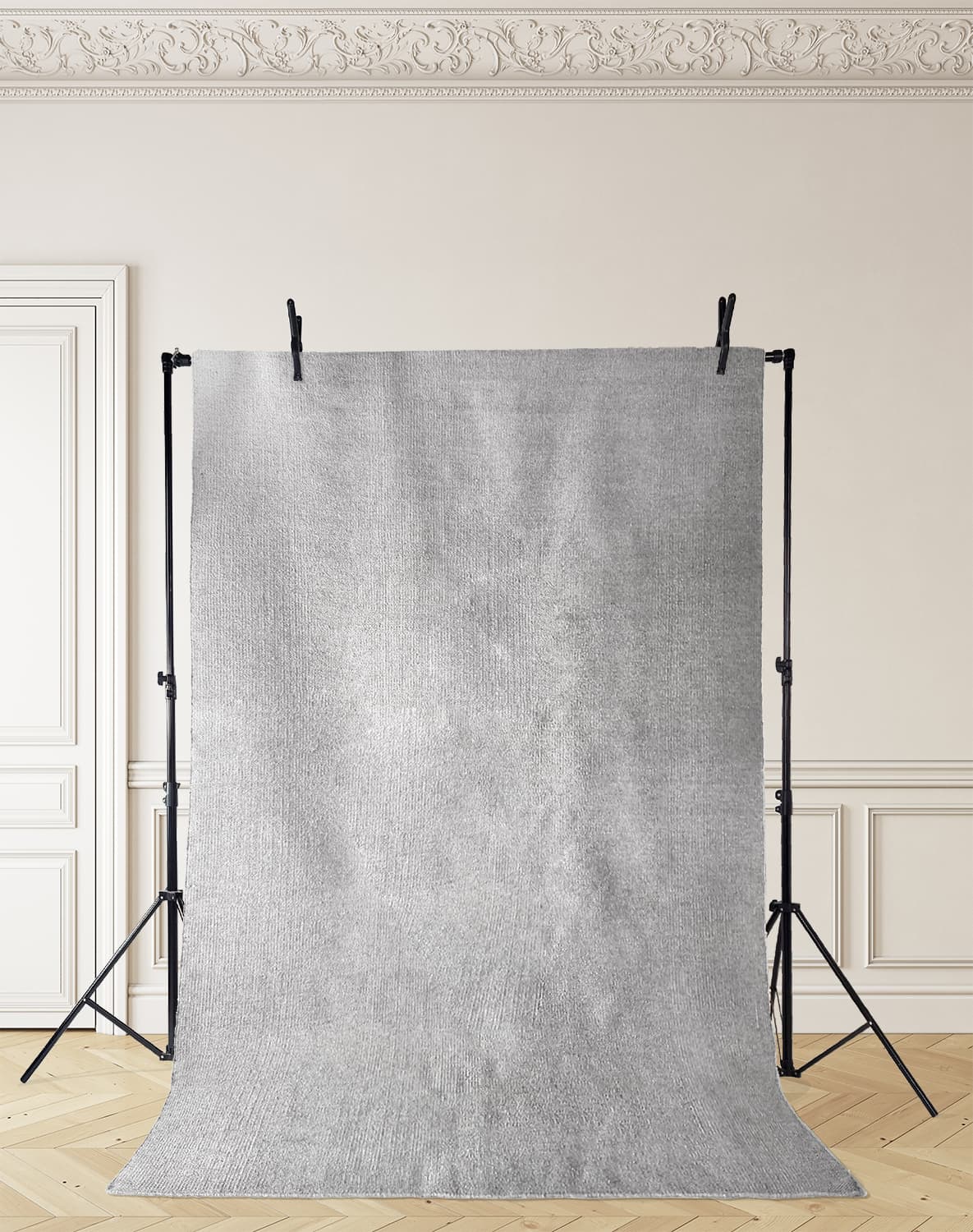 Ullmatta - Hamilton (Grey) (Storlek: 160 x 230 cm)