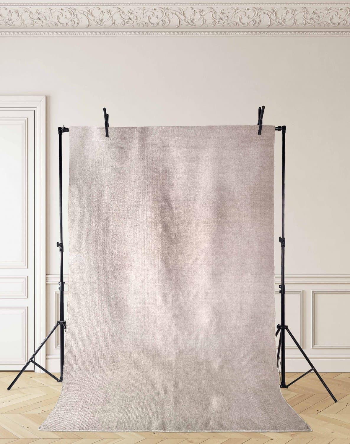 Ullmatta - Hamilton (Silver Grey) (Storlek: 133 x 190 cm)