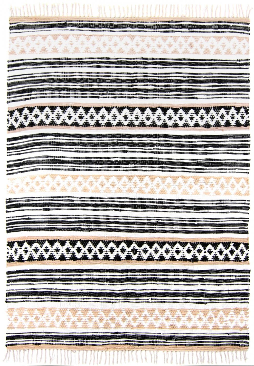 Trasmatta - Orissa (beige) (Storlek: 130 x 190 cm)