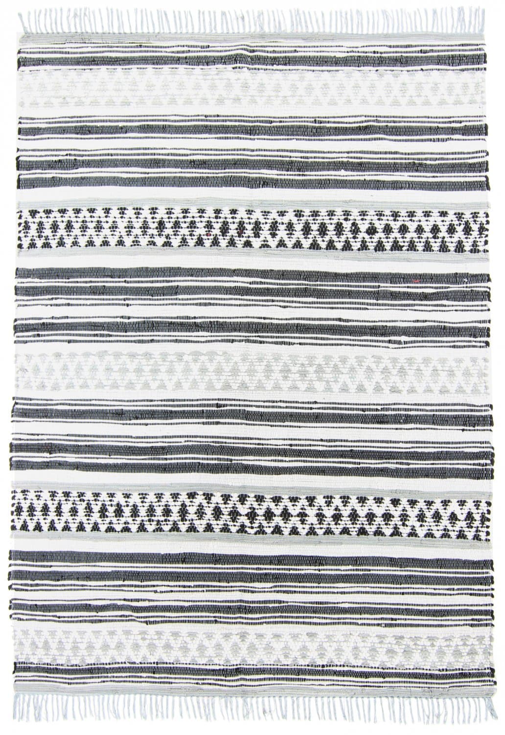 Trasmatta - Orissa (grå) (Storlek: 130 x 190 cm)