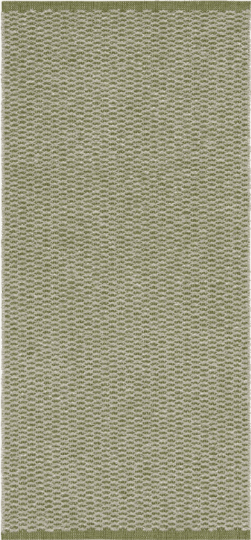 Plast- och garnmattor - Horredsmattan Signe Mix (grön) (Storlek: 70 x 200 cm)