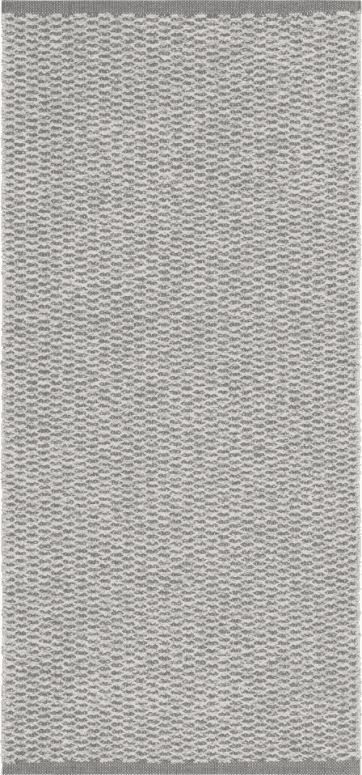Plast- och garnmattor - Horredsmattan Signe Mix (ljusgrå) (Storlek: 70 x 250 cm)