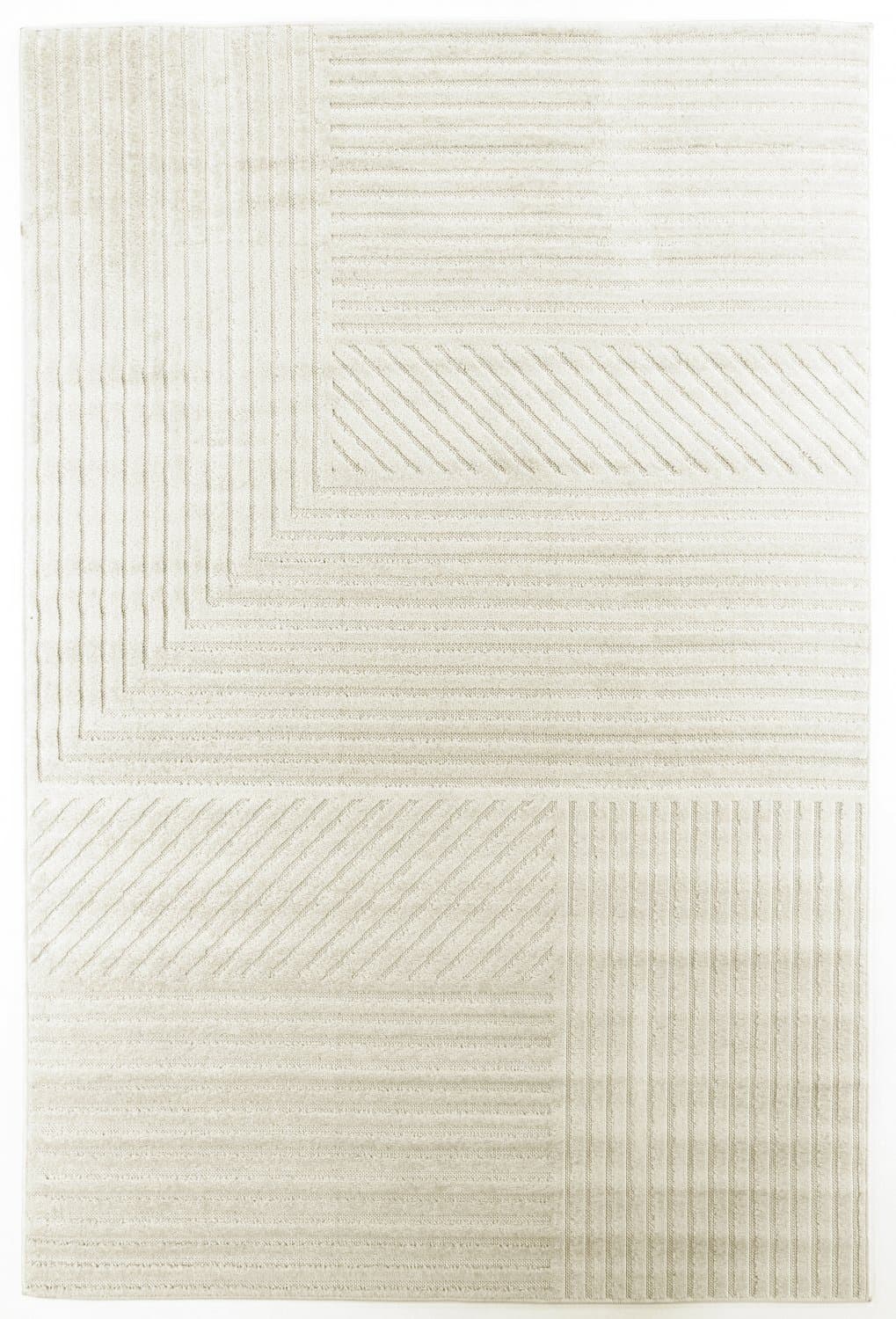 Shaggy Indoor-Outdoor - Avalon (cream) (Storlek: 80 x 150 cm)