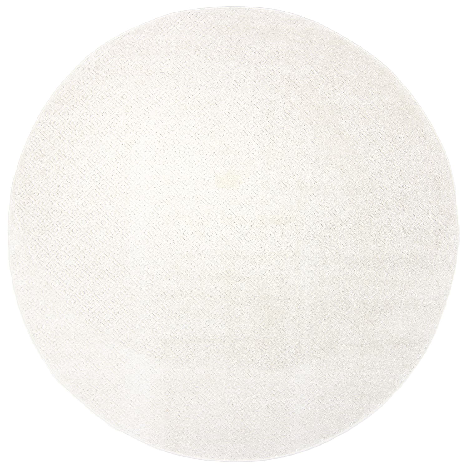 Rund matta - Indoor/Outdoor Baldwin (cream) (Storlek: Ø 200 cm)