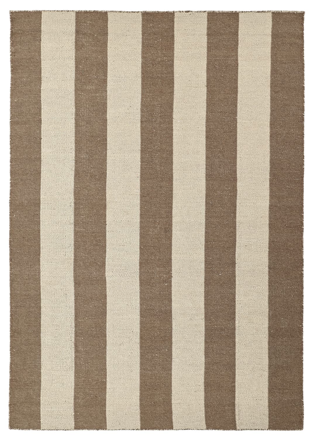 Ullmatta - Garine (brun/beige) (Storlek: 80 x 250 cm)