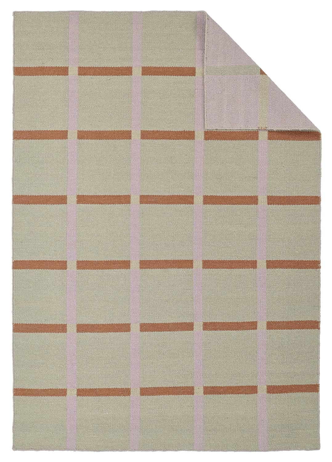 Ullmatta - Gingham (no. 4) (Storlek: 80 x 150 cm)