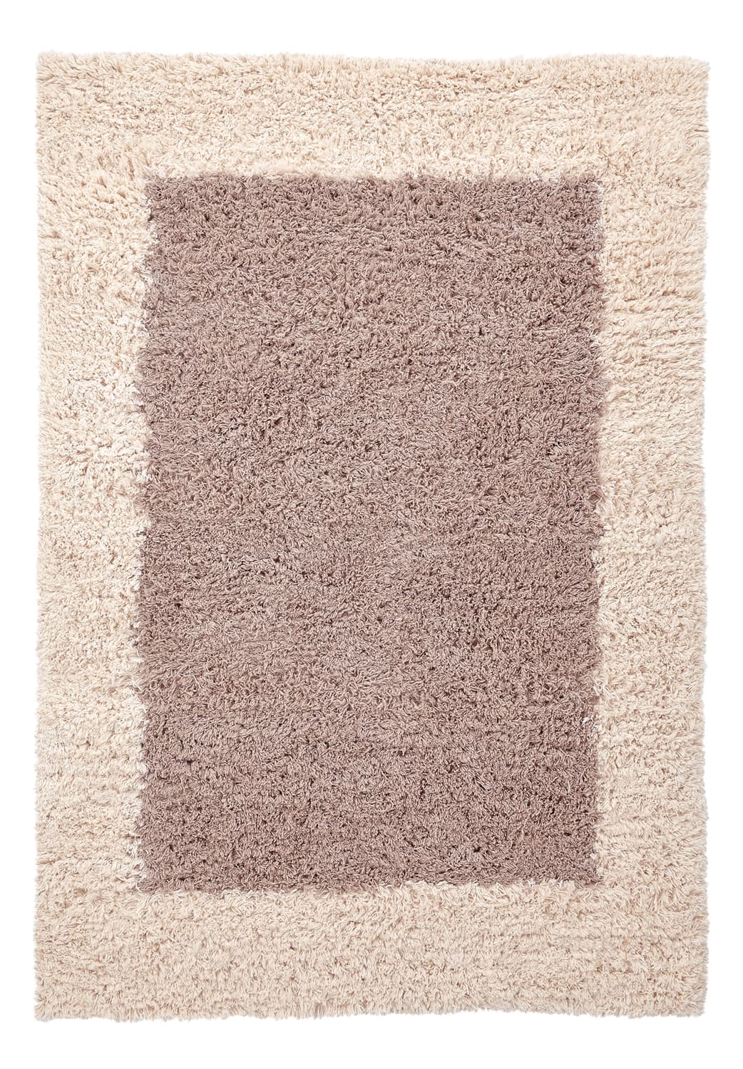 Ullmatta - Khenifra Handknot Wool Premium (taupe/creme) (Storlek: 200 x 290 cm)