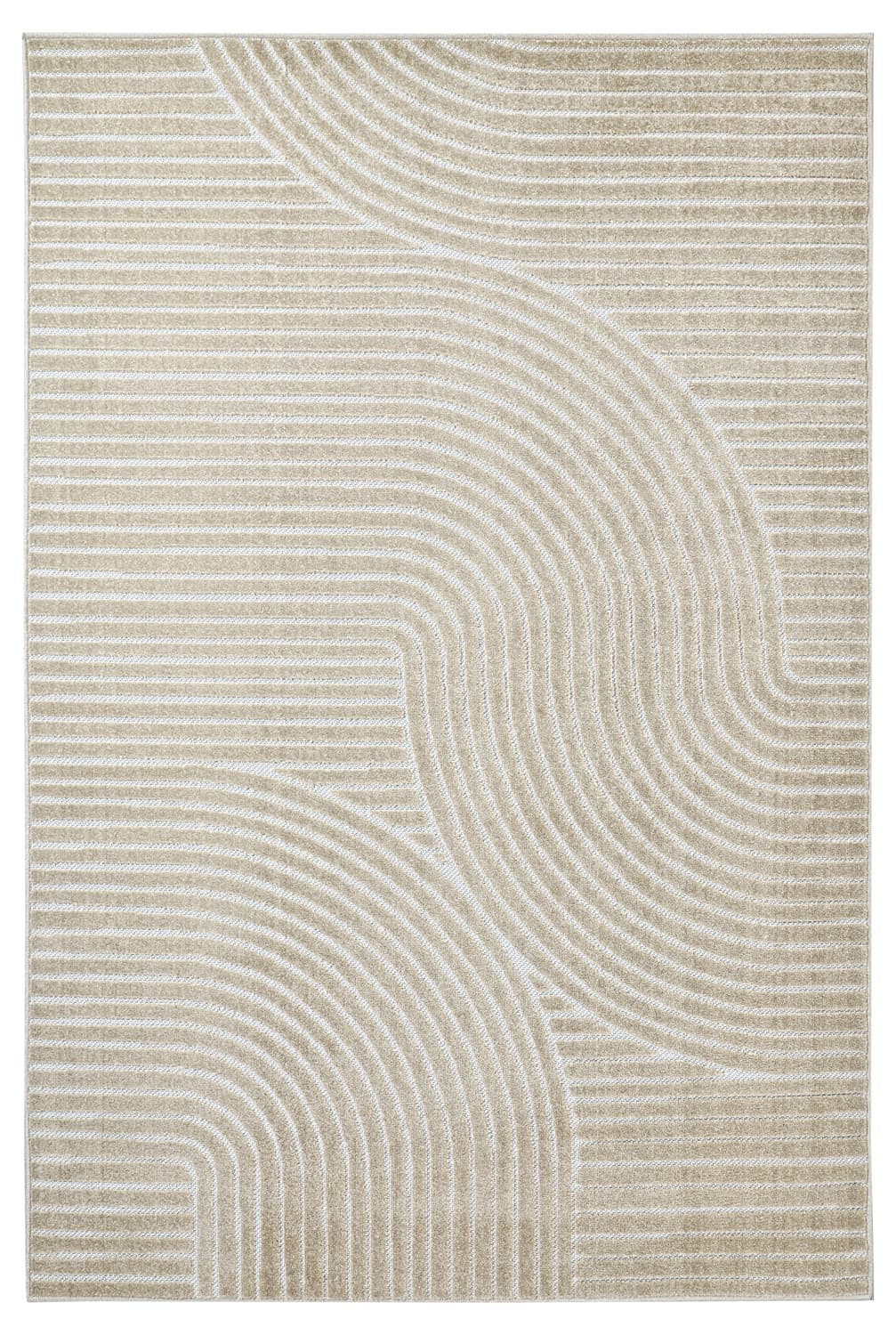 Shaggy Indoor/Outdoor - Devon (beige) (Storlek: 200 x 290 cm)