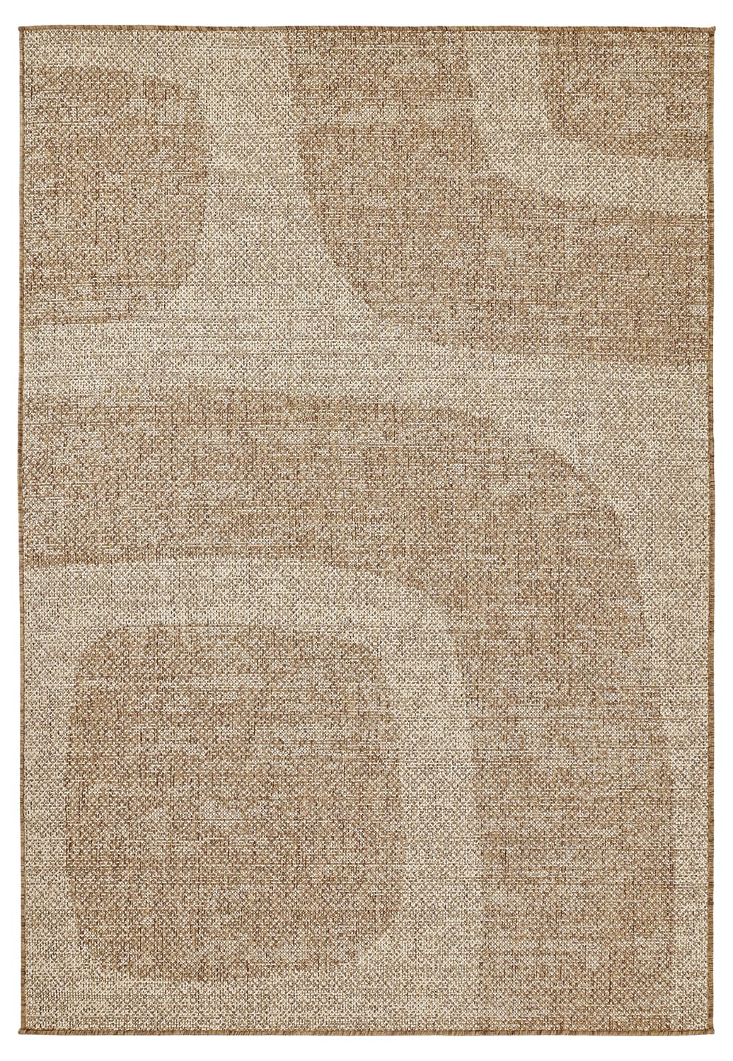 Inomhus/utomhusmatta - Orrville (brun) (Storlek: 200 x 290 cm)