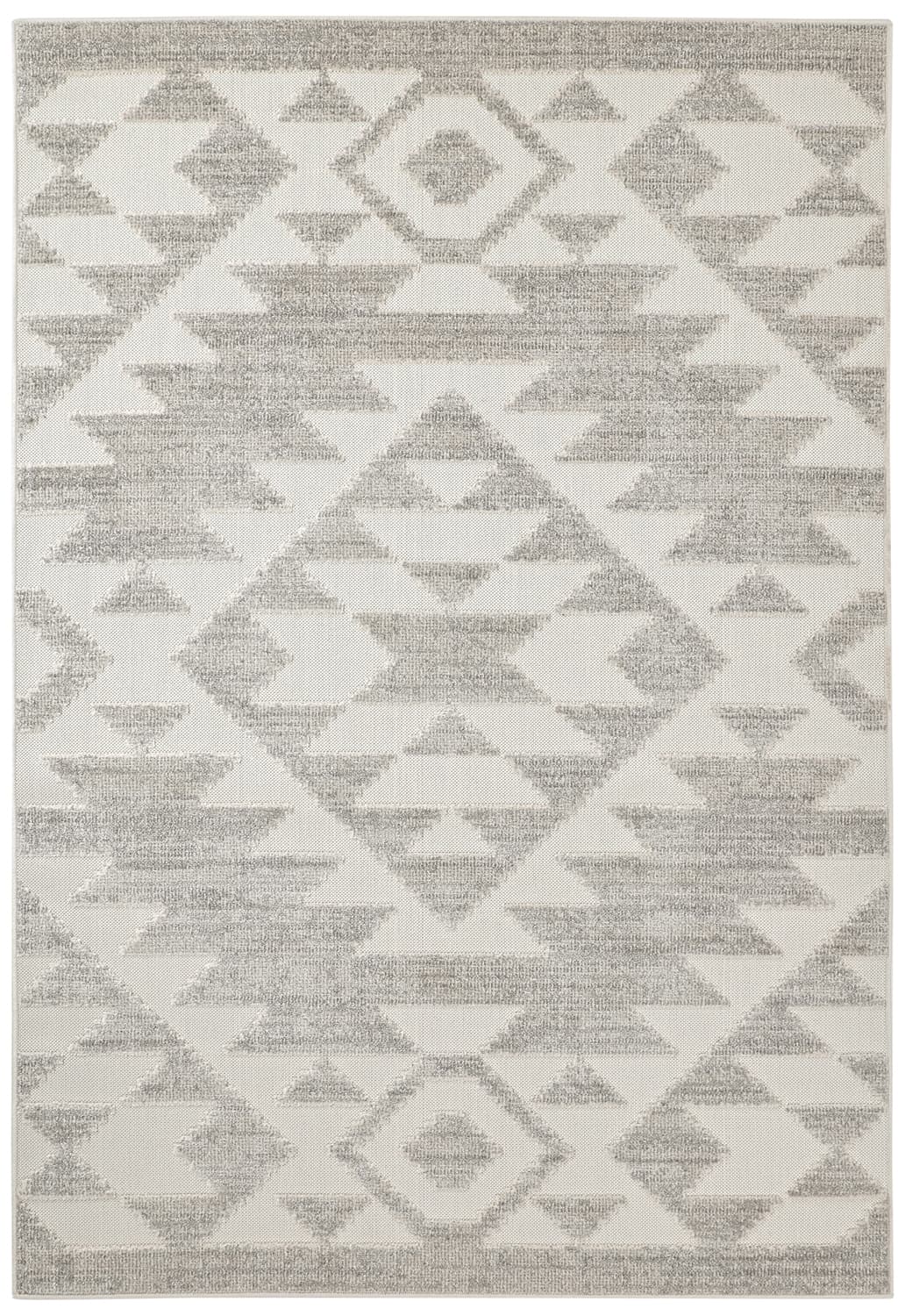 Shaggy Indoor/Outdoor - Patton (grå) (Storlek: 200 x 290 cm)