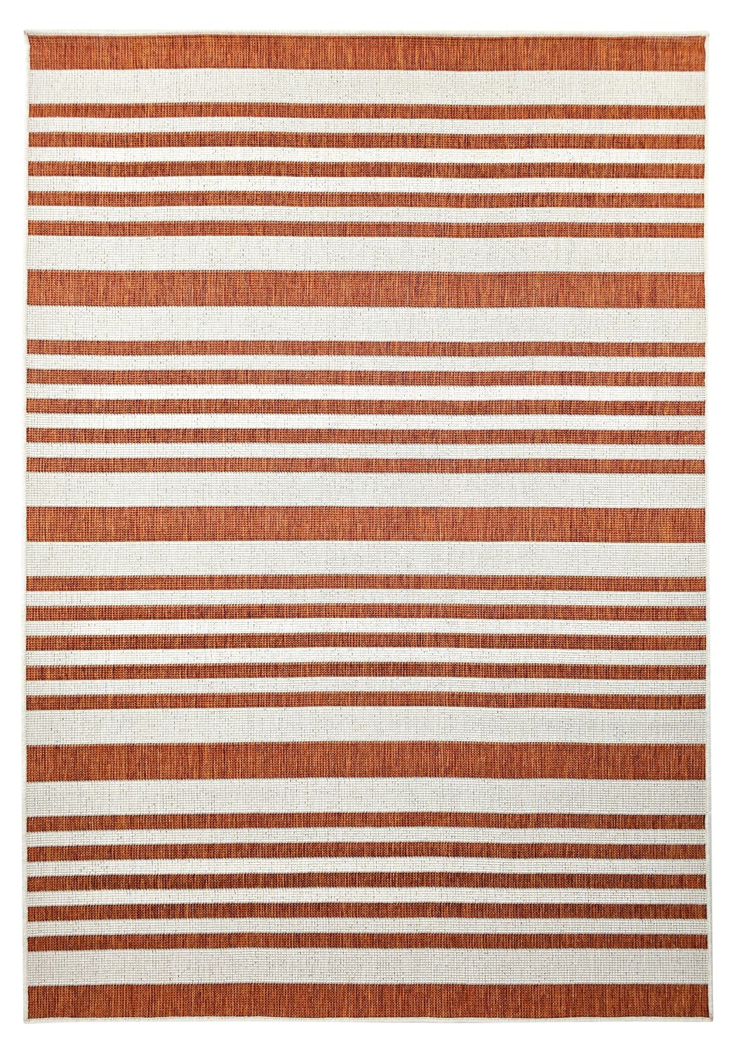 Inomhus- utomhusmatta - Riley (orange) (Storlek: 160 x 230 cm)