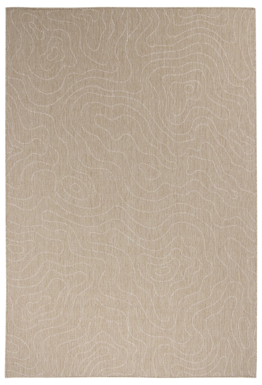 Inomhus- utomhusmatta - Thurman (beige) (Storlek: 240 x 340 cm)