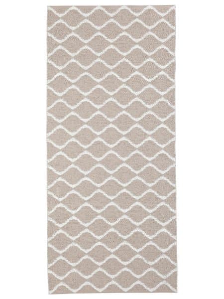 Plastmattor - Horredsmattan Wave (rosa) (Storlek: 150 x 100 cm)