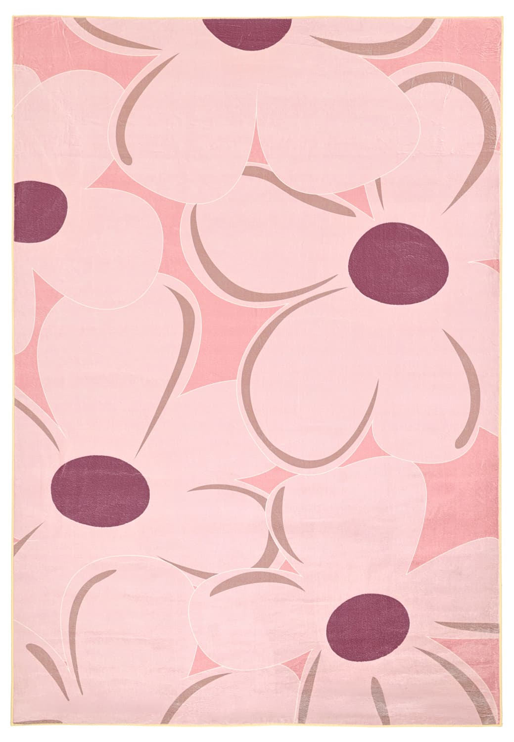 Wiltonmatta - Honfleur (rosa/multi) (Storlek: 200 x 280 cm)